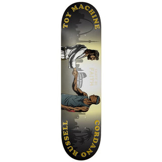Toy Machine Skateboard Complete Russell Skate by Faith 8.5" x 32"
