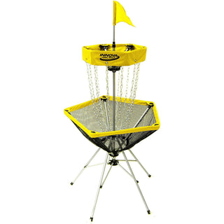 Innova Disc Golf Basket DISCatcher Pop Up Portable Target Yellow