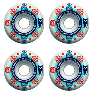 Heroin Premium Skateboard Complete Scrambler Egg Independent Trucks Triclops Wheels and Quantum Snot Particles Bearings