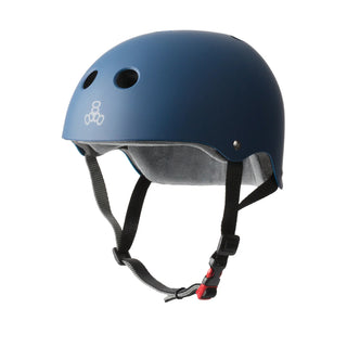 Triple 8 Skateboard Helmet Certified Sweatsaver Navy Matte Size XS/S