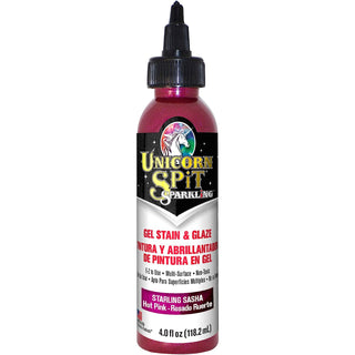 Unicorn Spit Concentrated Gel Stain and Glaze Sparkling Starling Sasha 4.0 Fl Oz