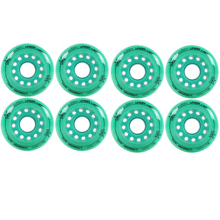 Labeda Roller Hockey Wheels - Union 72mm 74A Teal (8-Pack)
