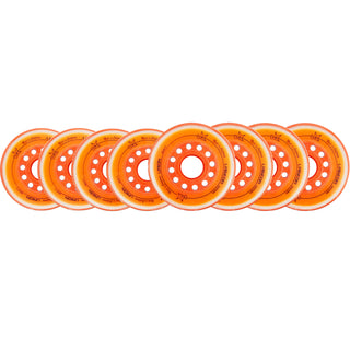Labeda Roller Hockey Wheels - Union 76/80 HiLo 76A Orange (8-Pack)