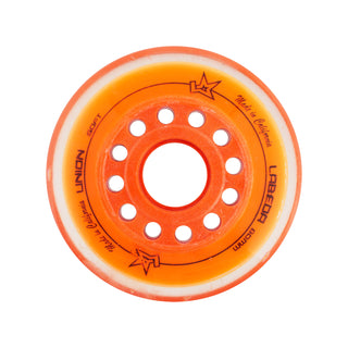 Labeda Roller Hockey Wheels - Union 80mm 76A Orange (Single)