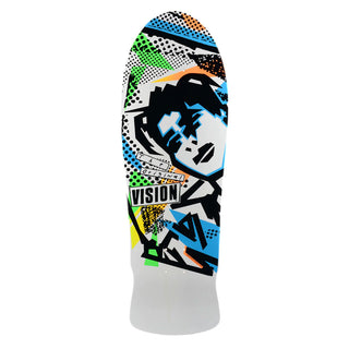 Vision Skateboard Deck Original Gonz White 10" x 30" Old School