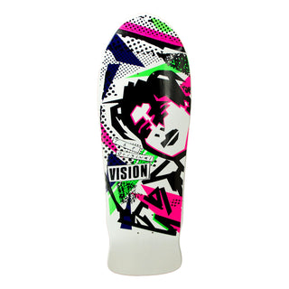 Vision Skateboard Deck Gonz Modern Concave White 10" x 30.25" Old School
