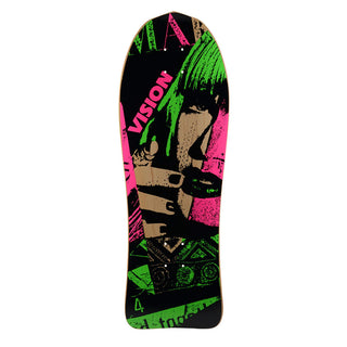 Vision Skateboard Deck Aggressor Natural 10.5" x 30.5" Old School
