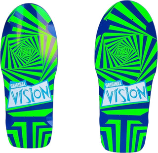 Vision Skateboard Deck OG Double Take Blue 10" x 30" Old School
