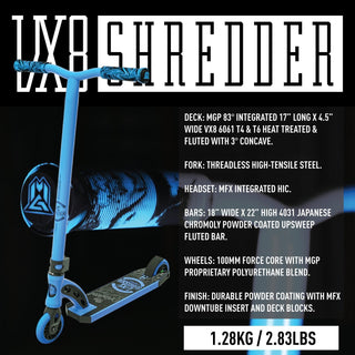 Madd Gear Scooter VX8 Shredder Blue/Black