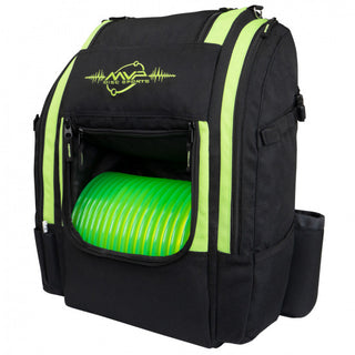 MVP Disc Golf Backpack Bag - Voyager Lite Backpack Lime