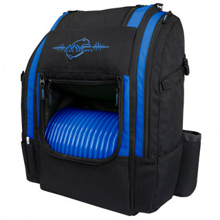 MVP Disc Golf Backpack Bag - Voyager Lite Backpack Navy