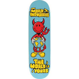 World Industries Skateboard Devilman The World is Yours 8.25" Krux, Spitfire, Indy Upgrade