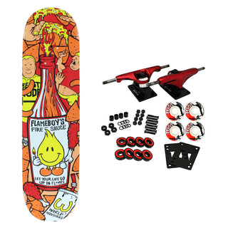 World Industries Complete Flameboy Fire Sauce 8.25"