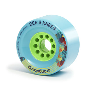 Orangatang Longboard Wheels Bees Knees Blue 90mm 77A