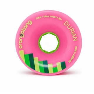 Orangatang Longboard Wheels Durian Pink 75mm 83A