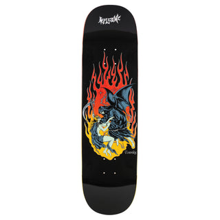 Welcome Skateboard Deck Townley Evermore on Enenra Black/Fire Stain 8.5" x 32.38"