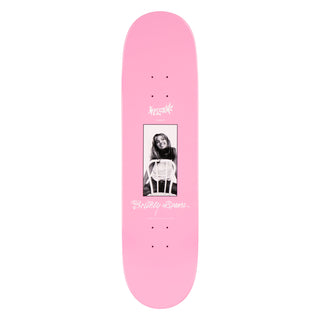 Welcome Skateboards x Britney Baby One On Deck Pink Glitter 8.5"