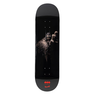 Welcome x Batman Skateboard Deck Batmonster on Popsicle Black Dip 8.75"