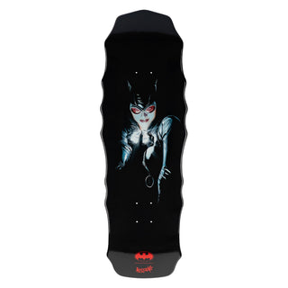 Welcome x Batman Skateboard Deck Catwomen on Widow Black Dip 10.0"