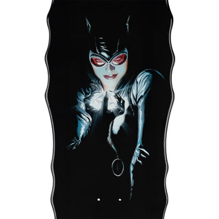 Welcome x Batman Skateboard Deck Catwomen on Widow Black Dip 10.0"