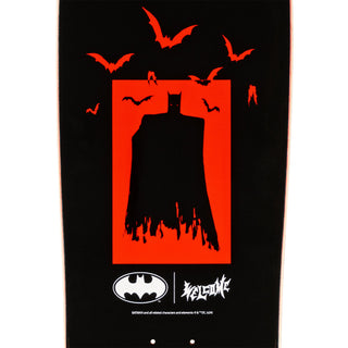 Welcome x Batman Skateboard Deck Heart of Hush on Gaia Bone 9.6"