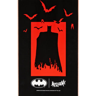 Welcome x Batman Skateboard Deck Heart of Hush on Popsicle Bone 8.5"