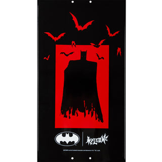 Welcome x Batman Skateboard Deck Joker on Popsicle Black Dip 8.0"