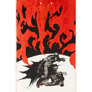 Welcome x Batman Skateboard Deck Talons on Popsicle Red Stain 9.0"