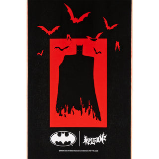 Welcome x Batman Skateboard Deck Talons on Popsicle Red Stain 9.0"