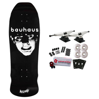 Welcome Skateboards x Bauhaus Mask on Early Grab Black Dip Complete 10.0" x 31.95"