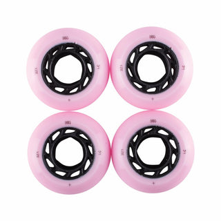 Welcome Wheels Orbs Ghost Lites Pink/Black 54mm 102A