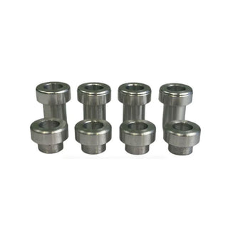 Labeda Whips Roller Hockey Wheels - Teal X-Soft 76mm - 4-Pack with Evo Spacers