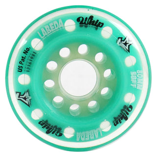 Labeda Whips Roller Hockey Wheel - Teal Soft 80mm - Single Wheel