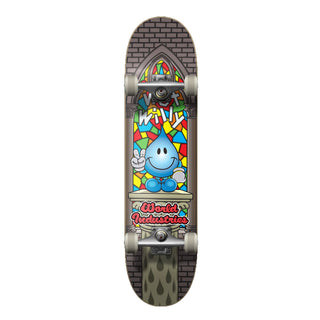 World Industries Skateboard Complete Wet Willy V2 Mini Soft Top Multi 6.75" x 28.5"