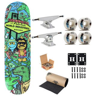 World Industries Skateboard Loathing 8.2" Krux, Independent, Sml Upgrade