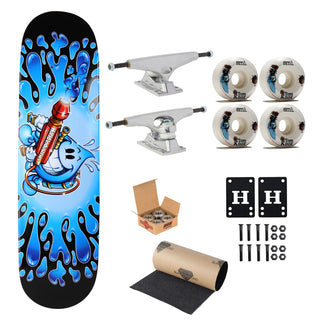 World Industries Skateboard Water Cannon 8.25" Krux, Independent, Sml Upgrade