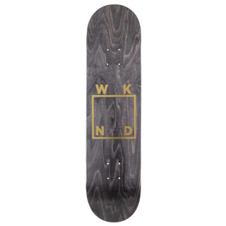 WKND Deck Gold Logo Black 8.0"