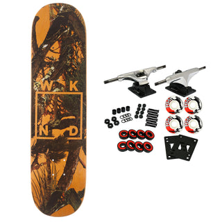 WKND Complete Camo Logo Orange 8.0"