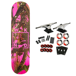 WKND Complete Camo Logo Pink 8.12"