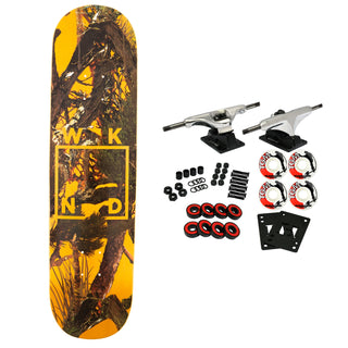 WKND Complete Camo Logo Yellow 8.25"