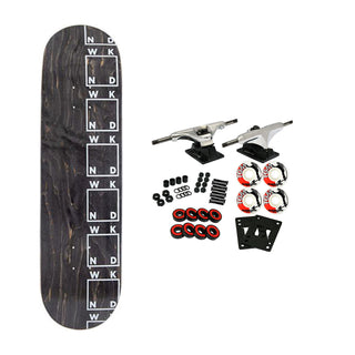 WKND Skateboard Complete Team Side Logo Black 8.0" x 31.75"
