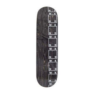 WKND Skateboard Deck Team Side Logo Black 8.0" x 31.75"