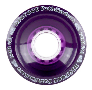 Bigfoot Longboard Wheels - 70mm 80a Pathfinders Purple