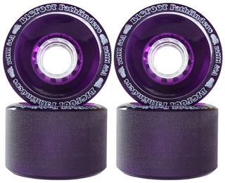 Bigfoot Longboard Wheels - 70mm 80a Pathfinders Purple