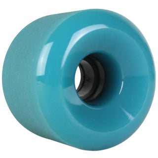 Blank Skateboard Longboard Wheels 78A USA Made Blue 64mm x 52mm