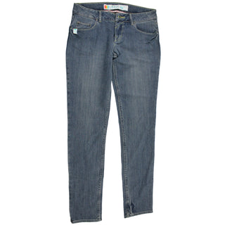 Matix Women's Pants 5 Pocket Slim Blue