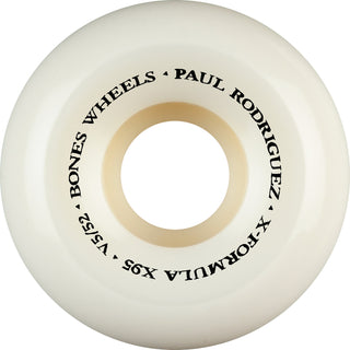 Bones Skateboard Wheels 52mm Paul Rodriguez Switch Heel X-Formula 95A