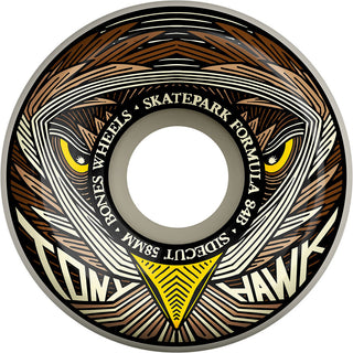 Bones Skateboard Wheels 58mm Tony Hawk Night Hawk SPF 84B (104A)