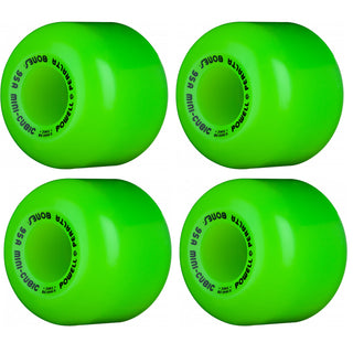 Independent Skateboard Package - 149 (8.5") Trucks, Powell Peralta Mini-Cubic Green Wheels, Bones Reds