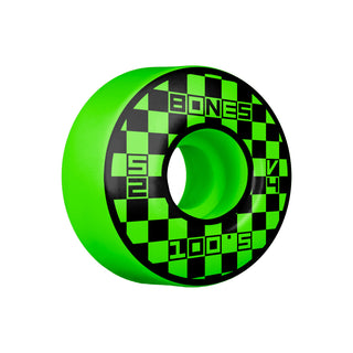 Thunder Skateboard Trucks 145 7.62" Kit Bones 52mm V4 Block Party Green Wheels/Bearings/Hardware